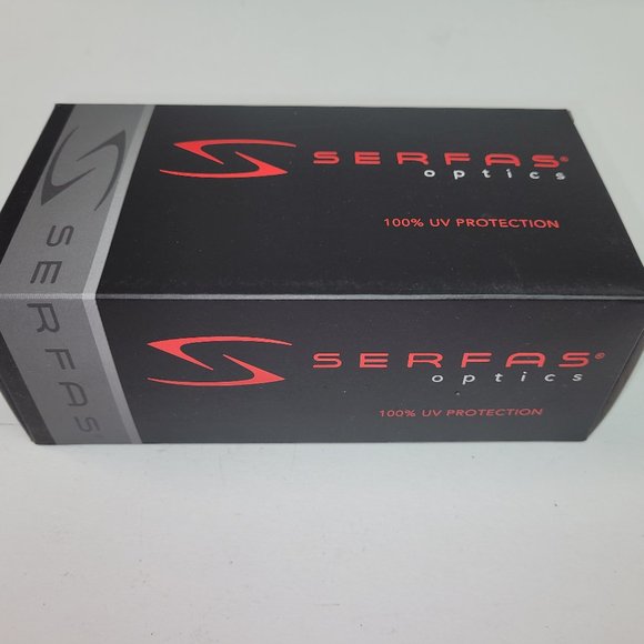 Serfas Mash Sunglasses Gloss Black With Silver Lenses #5011 Retail $50 - Picture 3 of 13